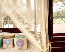 Bettys room and feeding balconyat Giraffe Manor