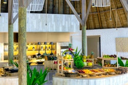 Buffet at Gili Lankanfushi, Maldives