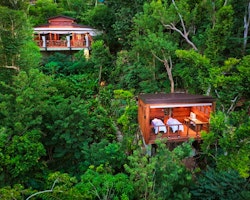 Gommier Spa and Zing Zing Restaurant, Secret Bay, Dominica, Caribbean