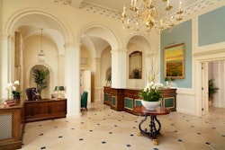 Reception at Grantley Hall Ripon, Yorkshire, England