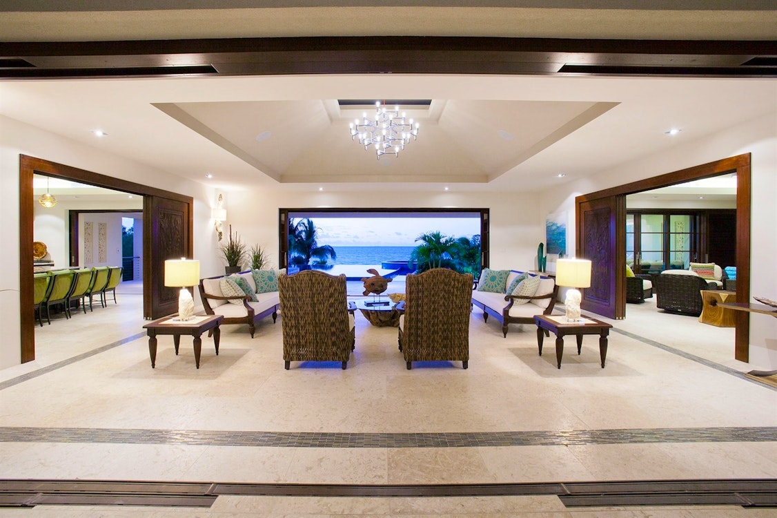 great room at nevaeh villa anguilla