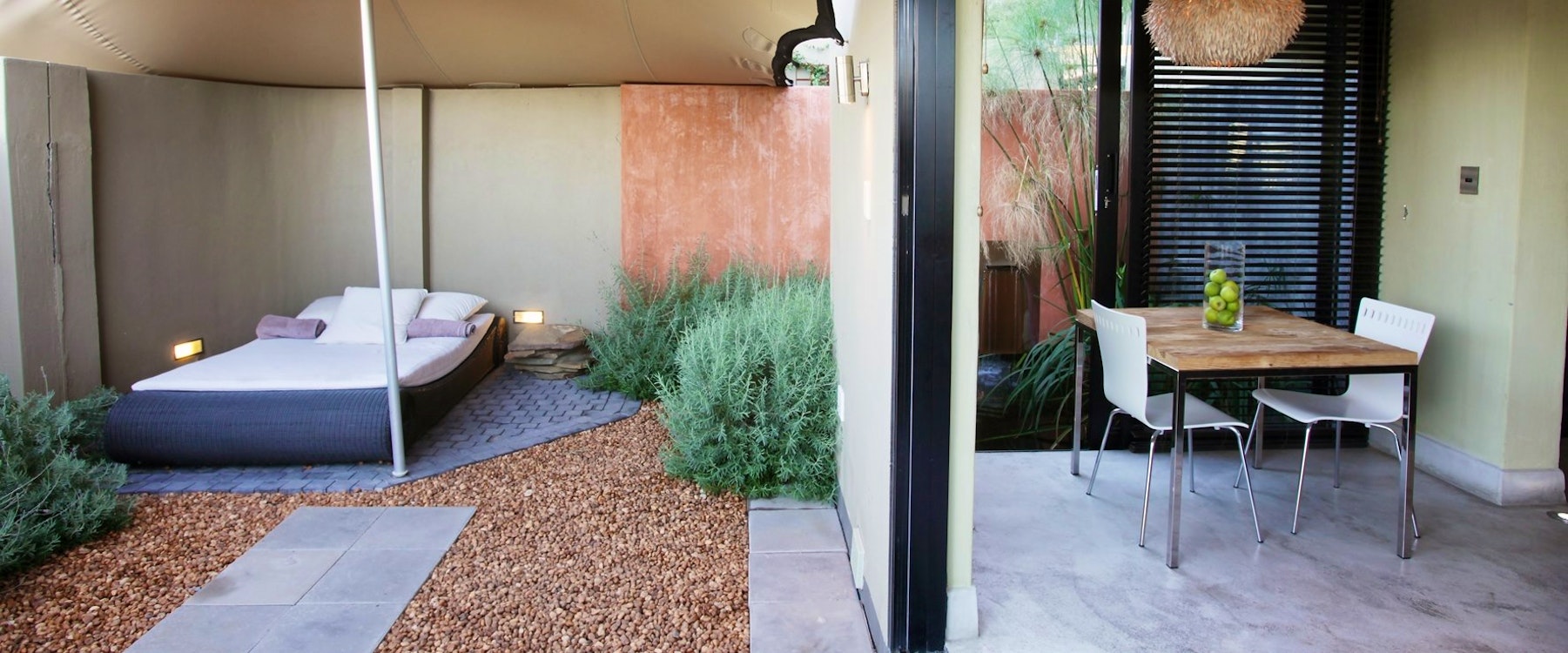 Daybed at Olive Exlcusive, Namibia