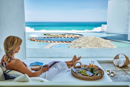 Ocean View from a Suite Balcony