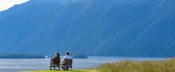 Beautiful Views at Fiordland Lodge, New Zealand 