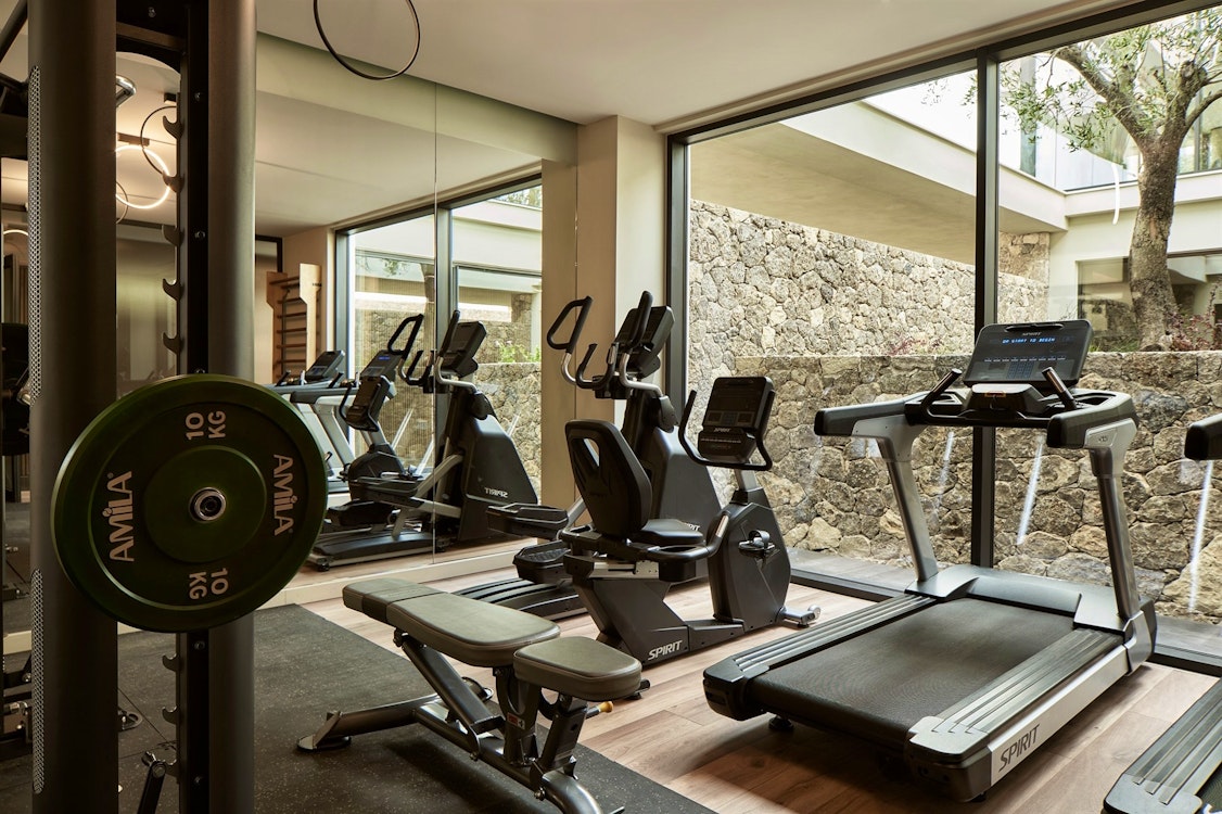 Gym, The Olivar Suites, Corfu, Greece