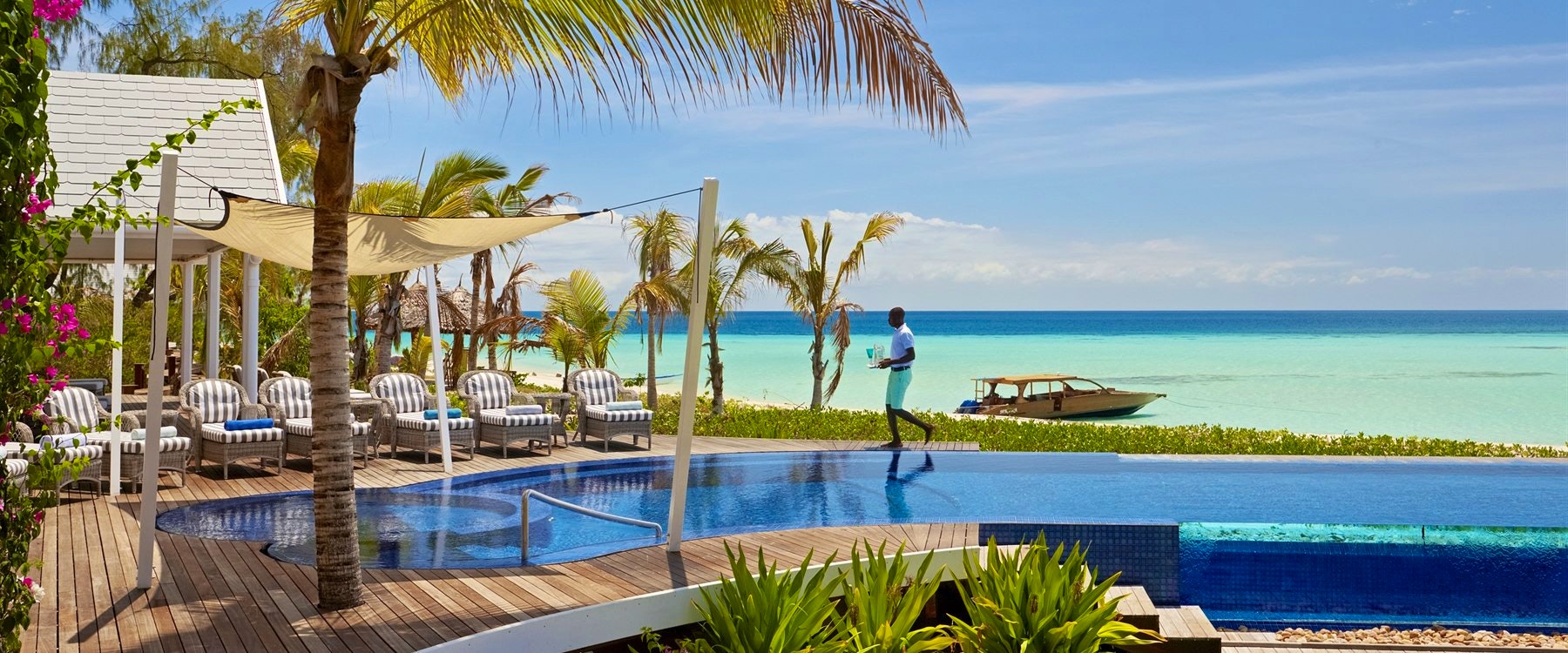 Poolside at Thanda Island