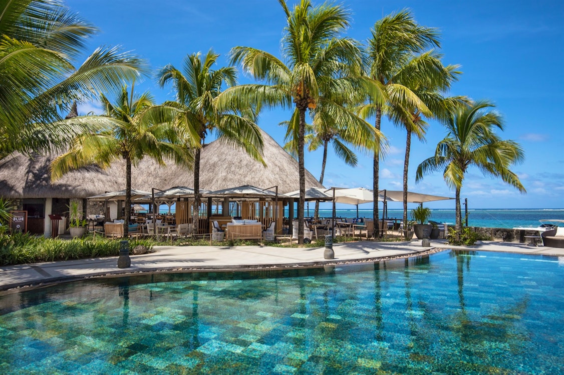Poolside Terrace, Heritage Awali Golf & Spa Resort, Mauritius 