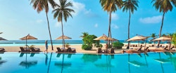 Main Pool at Constance Halaveli Resort, Maldives