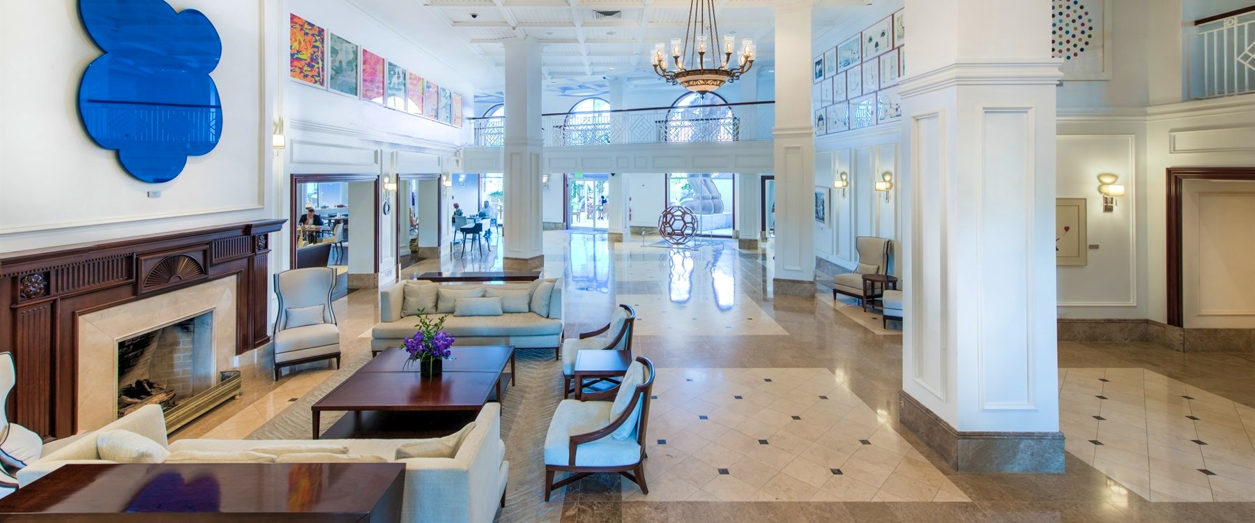 Lobby Area at Hamilton Princess & Beach Club, Bermuda