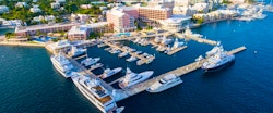 Aerial View of Hamilton Princess & Beach Club, Bermuda