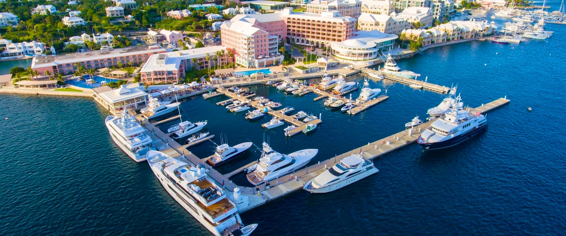Aerial View of Hamilton Princess & Beach Club, Bermuda
