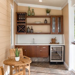 Kitchenette in Villa at Hammock Cove
