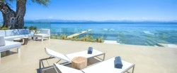 Haute Living Deck at Domes Miramare, A Luxury Collection Resort, Corfu, Cyprus