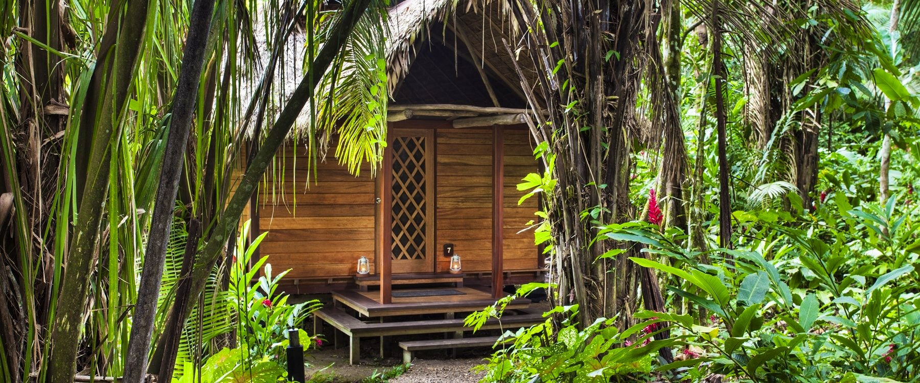 Exterior of cabana at Inkaterra Hacienda Concepcion