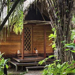 Exterior of cabana at Inkaterra Hacienda Concepcion