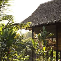 Exterior of bedroom at Inkaterra Hacienda Concepcion