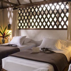 Twin room at Inkaterra Hacienda Concepcion