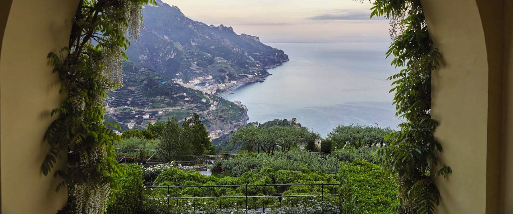 Beautiful View from Caruso, A Belmond Hotel, Amalfi Coast, Italy