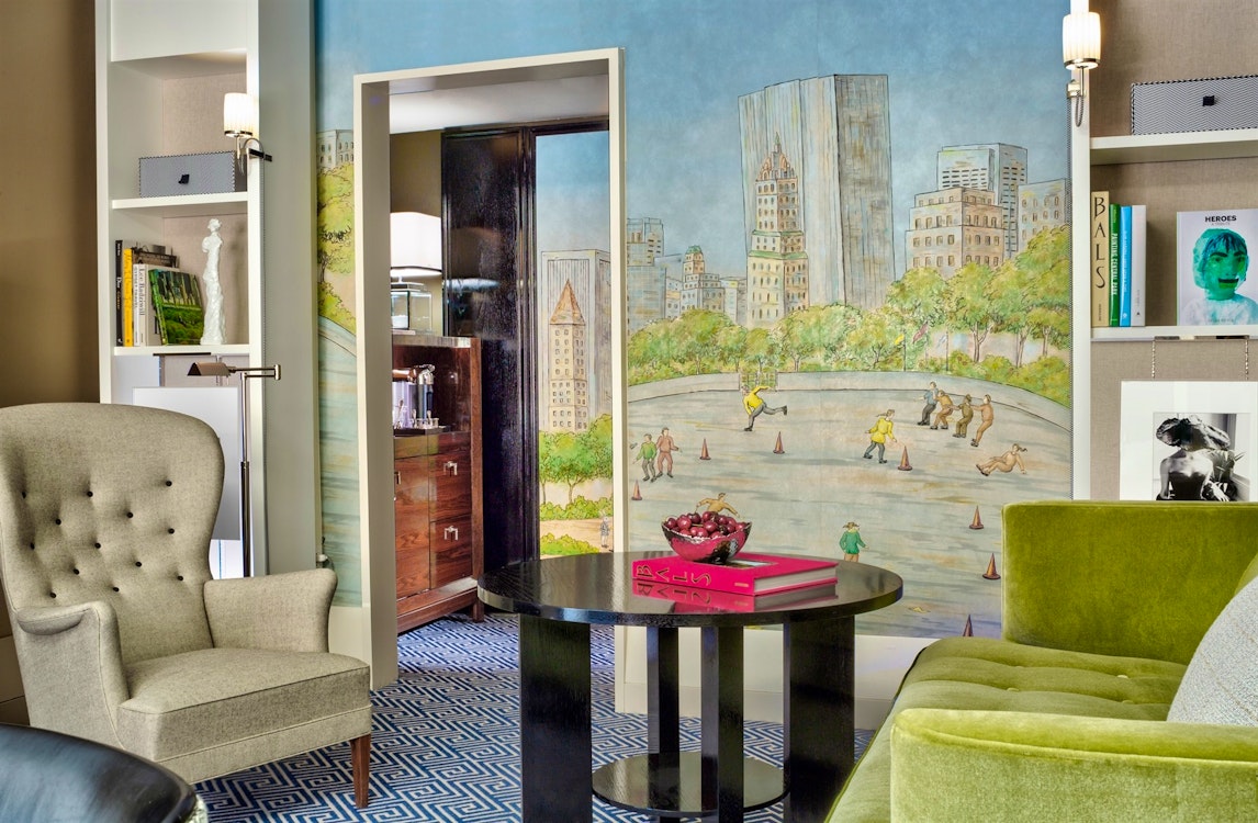 premier suite living room at the carlyle a rosewood hotel