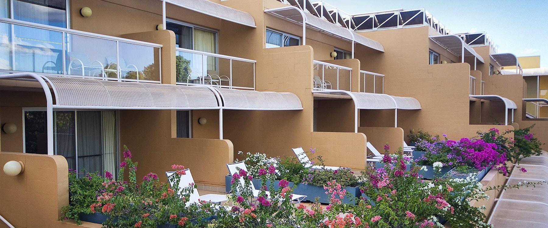 Private patio area, Voyages Sails in the Desert Hotel