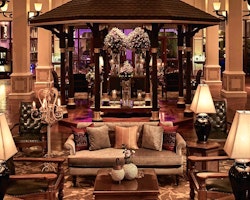 Lobby at Sofitel Angkor Phokeethra Golf & Spa Resort, Cambodia