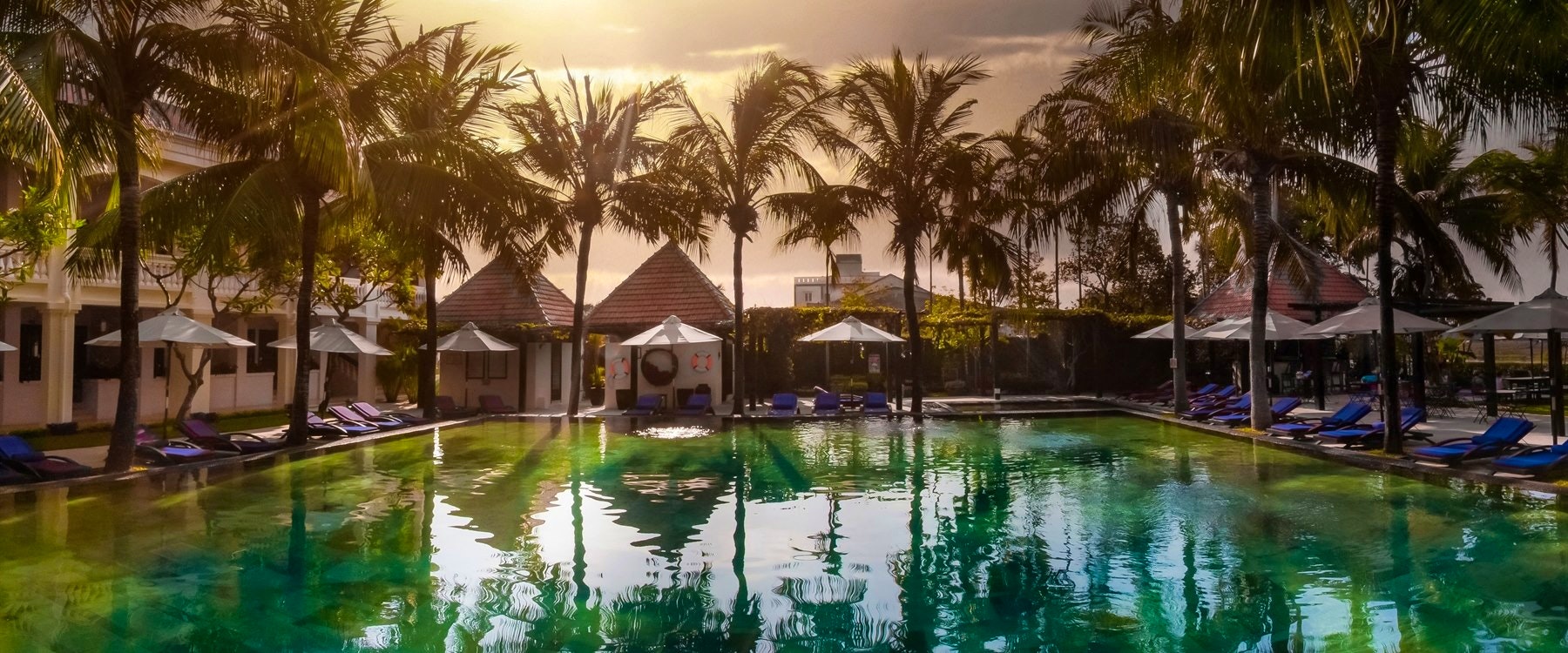 Swimming pool area at Anantara Hoi An Resort