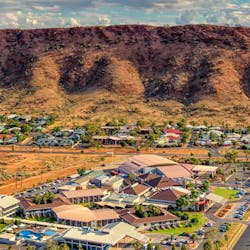 Exterior view of Crowne Plaza Alice Springs Lasseters, Australia
