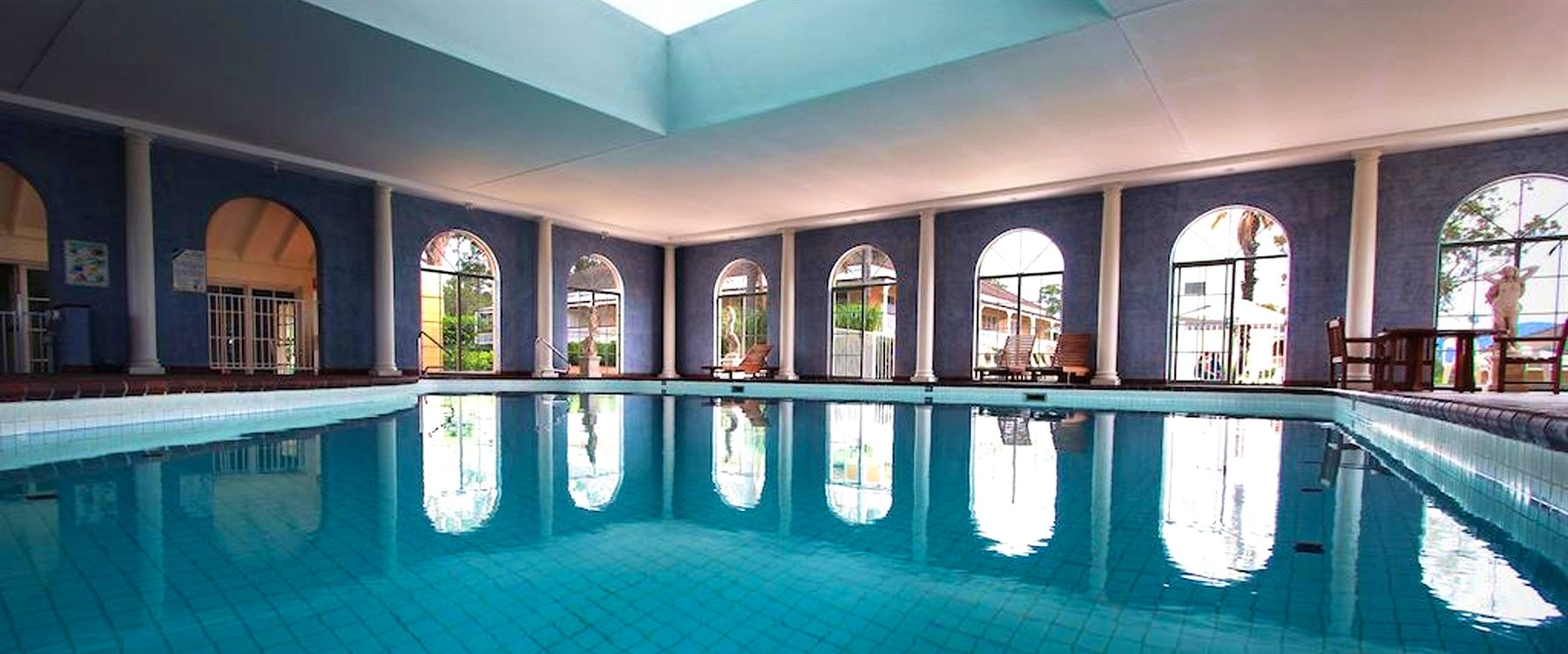 Swimming pool at Kirkton Park Hunter Valley, Australia