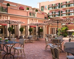 Outdoor Dining, Hotel de la Ville, Italy