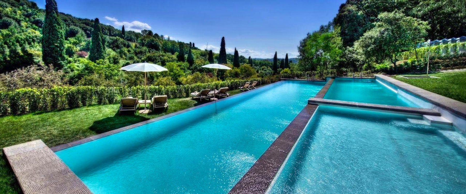Swimming Pool at Il Salviatino, Florence, Italy