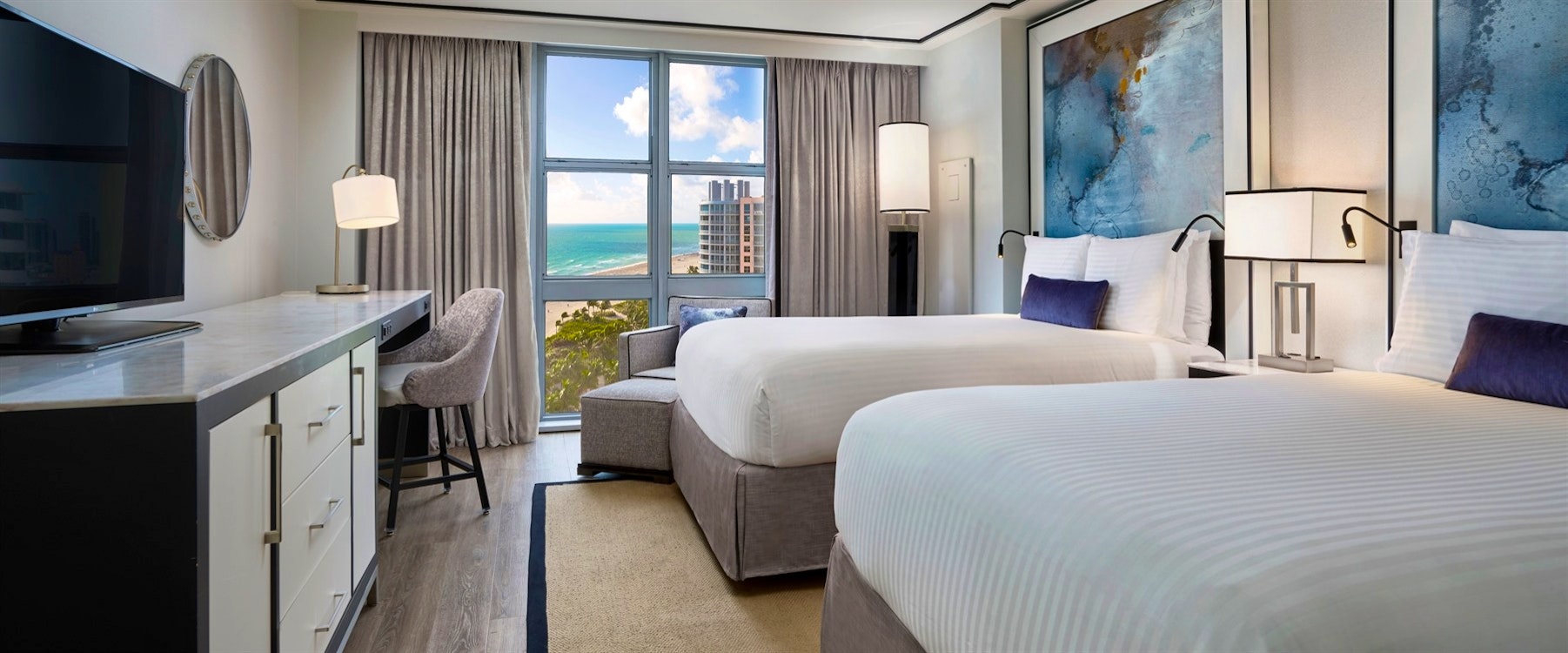 partial ocean view room