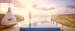 Temptation Pool Water Villa at LUX* South Ari Atoll, Maldives, Indian Ocean
