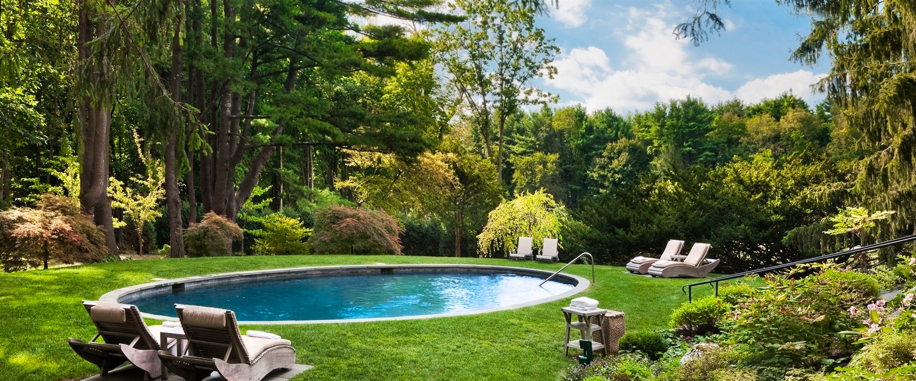 Pool at Wheatleigh, New England 