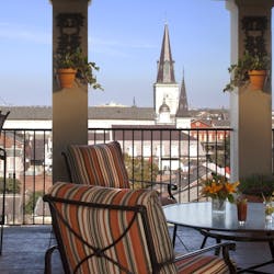 Rooftop Terrace at Omni Royal, New Orleans