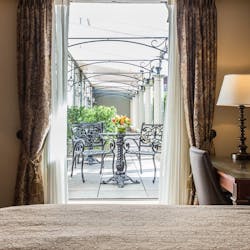 Courtyard Room at Omni Royal, New Orleans