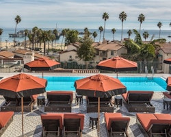 Pool from Miradore Deck at Hotel Californian