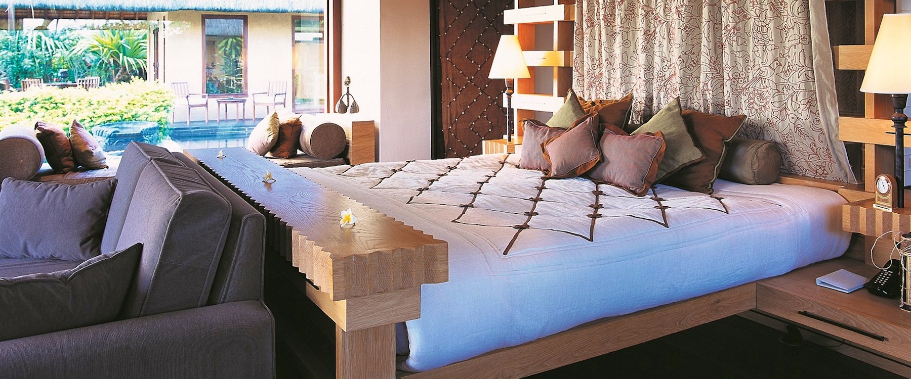 Royal Villa Bedroom at The Oberoi Mauritius 