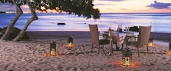 Beach Dining at The Oberoi Mauritius