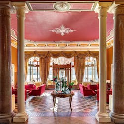 Lobby, Grand Hotel Tremezzo, Lake Como, Italy