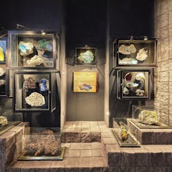 Unique Gem Display, Golf Course, Loews Ventana Canyon, Arizona