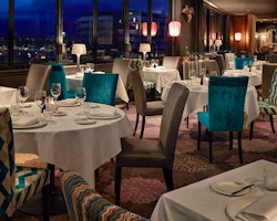 Dining area at QT Museum Wellington