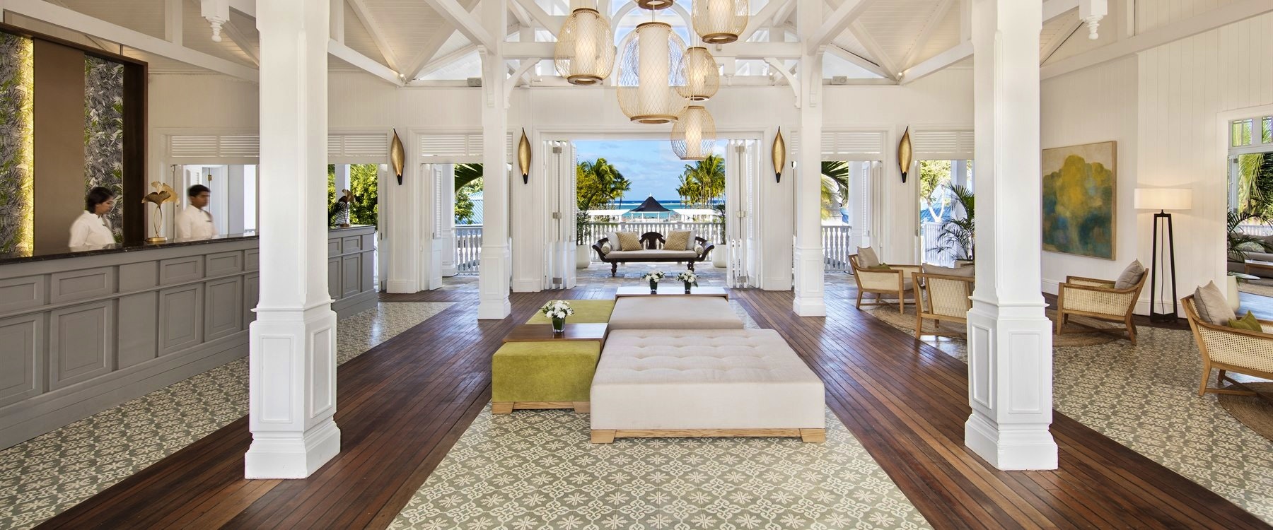 Reception Rotunda, Heritage Le Telfair Golf & Wellness Resort, Mauritius 