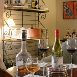 Honor bar at Soniat House, New Orleans