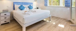 Gauguin Suite Bedroom at Galley Bay Resort & Spa, Antigua