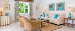 Luxury Cottage Suite Living Room at Coral Reef Club, Barbados