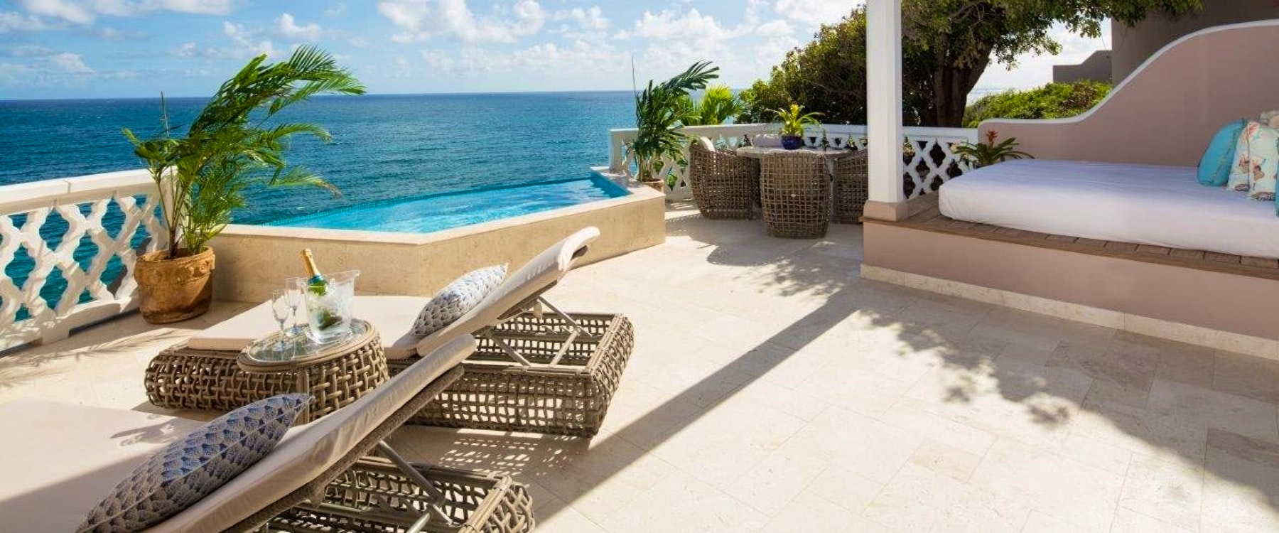 Terrace Suite at Curtain Bluff, Antigua 