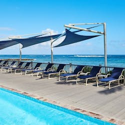 Beach at Nisbet Plantation Beach Club, Nevis