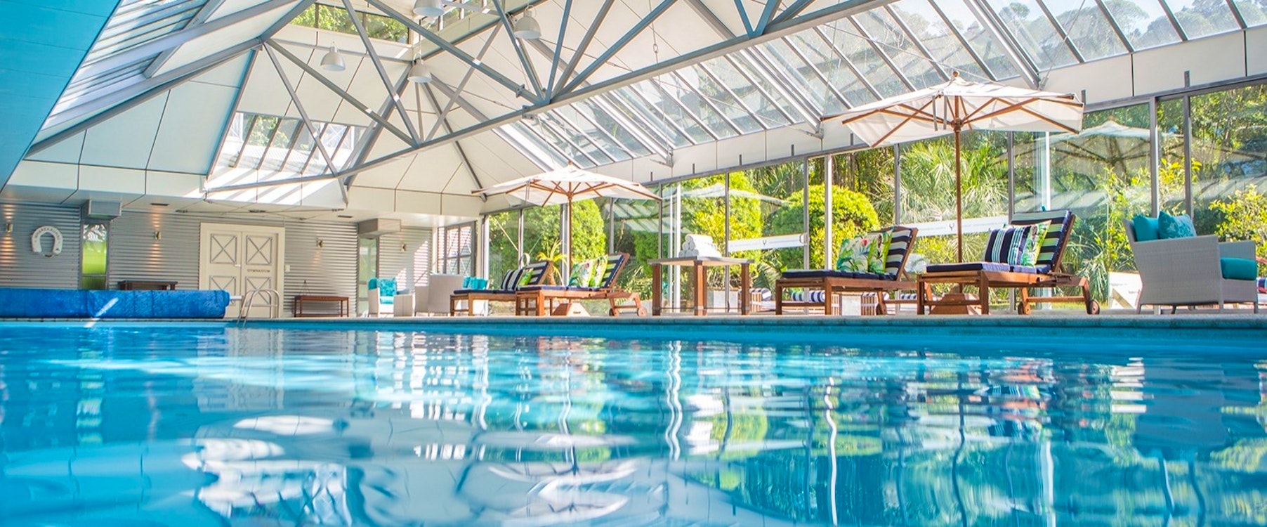 Swimming Pool at Wharekauhau Country Estate, Palliser Bay