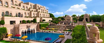 Exterior view of The Oberoi Amarvillas, Agra