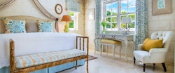 Luxury Plantation Suite Bedroom at Coral Reef Club, Barbados